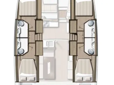 Bali Bali 4.2 charter bareboat or captained in  Šibenik