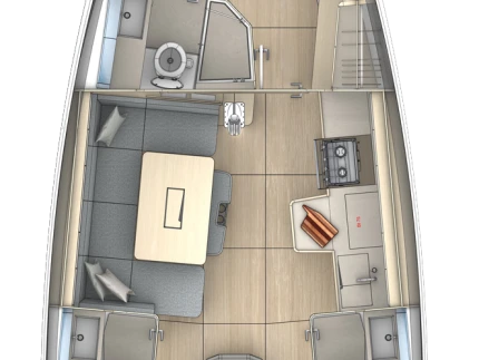 Boat rental Dufour Dufour 41 in Biograd na Moru on Samboat