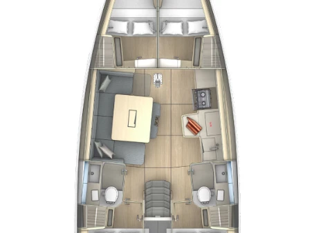 Dufour Dufour 41 charter bareboat or captained in  Primošten