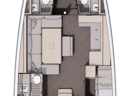 Sailboat rental with or without captain Dufour Šibenik