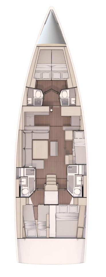 Rent a Dufour Dufour 530 Sukošan