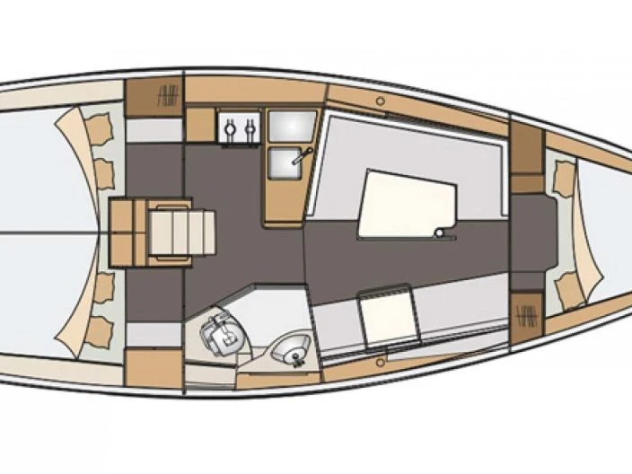 Elan Impression 35 charter bareboat or captained in  Mali Lošinj