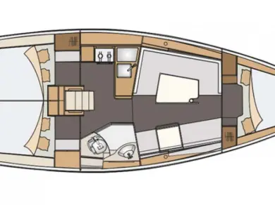 Elan Impression 35 charter bareboat or captained in  Mali Lošinj