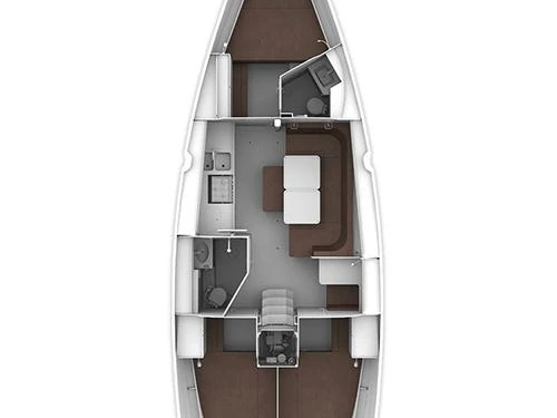 Bareboat Rental Sailboat Bavaria with a boat licence
