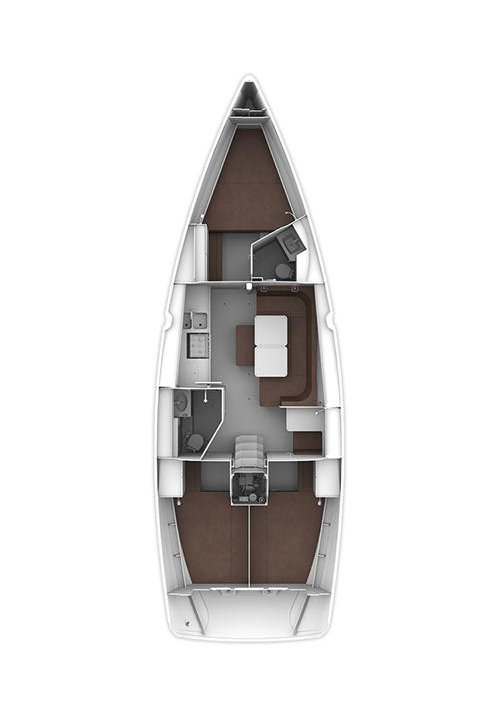 Bareboat Rental Sailboat Bavaria with a boat licence