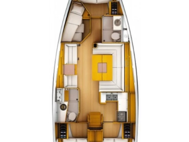 Sailboat rental with or without captain Jeanneau Alimos