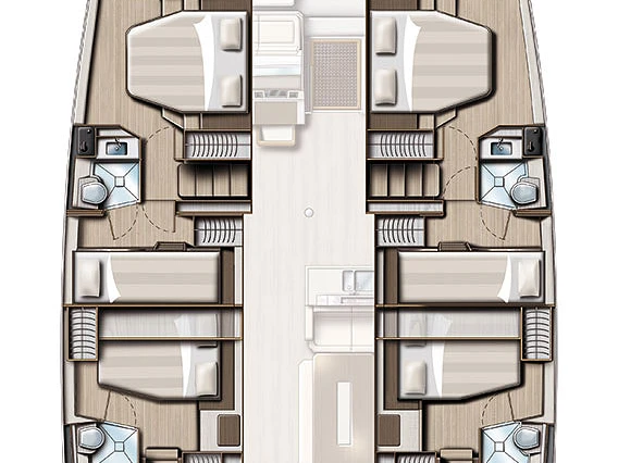 Yacht charter Kaštela cheap Bali 4.8