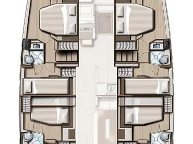 Yacht charter Kaštela cheap Bali 4.8