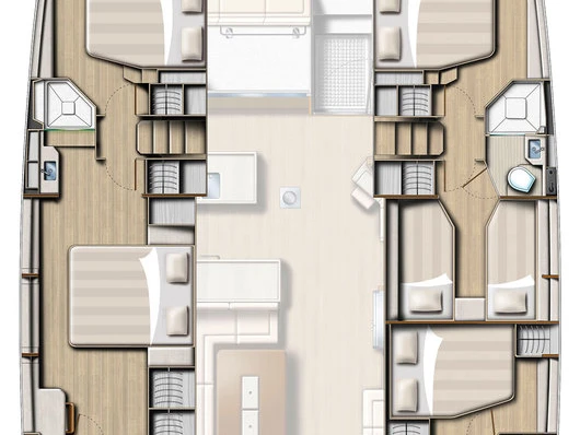 Bareboat Rental Catamaran Bali with a boat licence