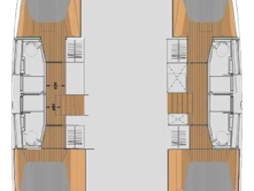 Catamaran rental with or without captain Fountaine Pajot Fethiye