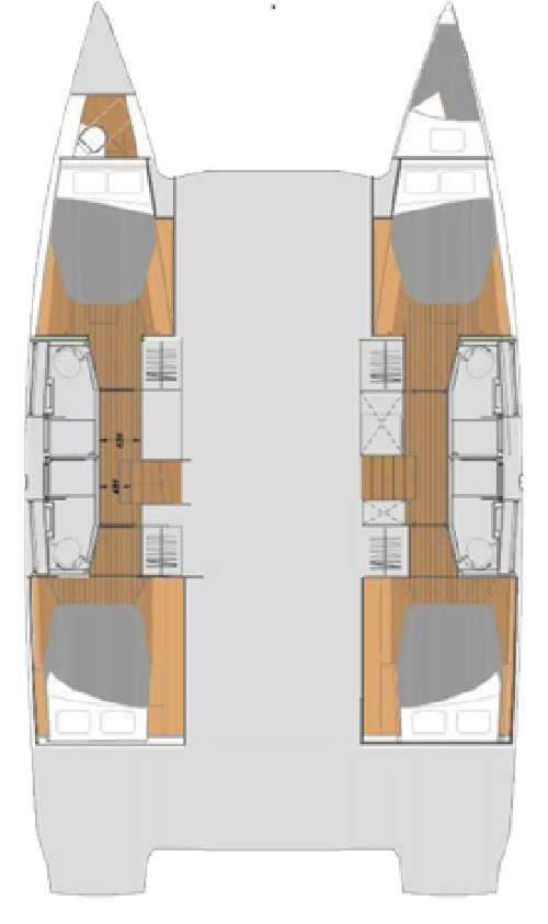 Catamaran rental with or without captain Fountaine Pajot Fethiye