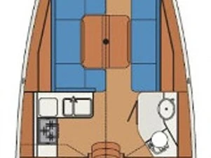 Sailboat rental in Biograd na Moru - Cobra Yachts Cobra 38