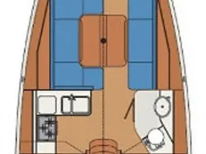 Sailboat rental in Biograd na Moru - Cobra Yachts Cobra 38