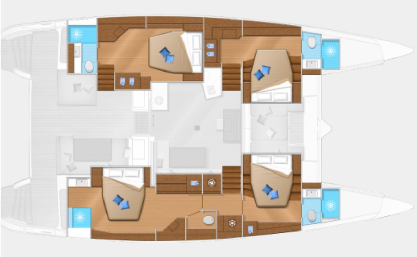 Catamaran for rent Fethiye at the best price