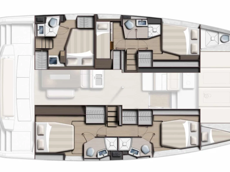 Catamaran rental with or without captain Bali Pirovac