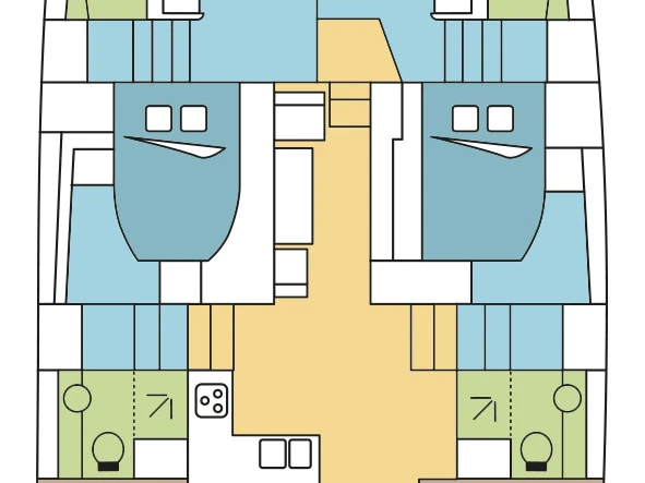 Bareboat Rental Motorboat Aquila with a boat licence