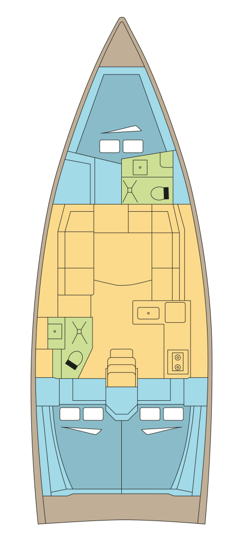 Sailboat rental in Parham Town - Dufour Dufour 390