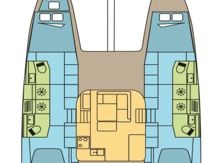 Catamaran for rent Saint George's at the best price