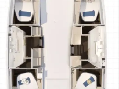 Rent a Fountaine Pajot Fountaine Pajot FP 41 Quatuor 2 Saint-Mandrier-sur-Mer