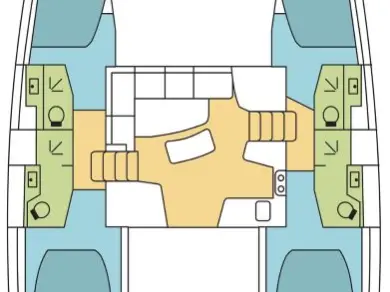 Bareboat Rental Catamaran Lagoon with a boat licence