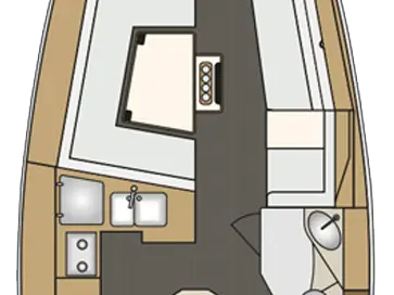 Bareboat Rental Sailboat Elan with a boat licence