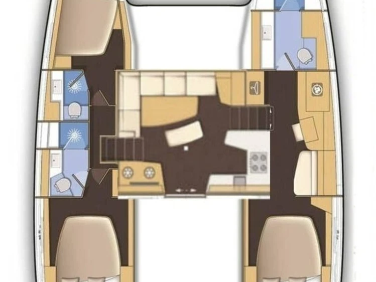 Catamaran rental with or without captain Lagoon Kaštela