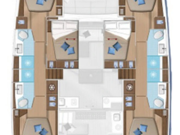 Catamaran rental in Kaštela - Lagoon Lagoon 50