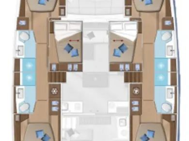 Catamaran rental in Kaštela - Lagoon Lagoon 50