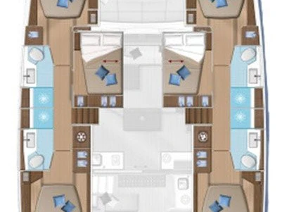 Boat rental Lagoon Lagoon 50 in Kaštela on Samboat