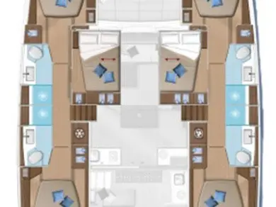 Boat rental Lagoon Lagoon 50 in Kaštela on Samboat