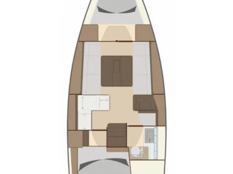 Sailboat rental with or without captain Dufour Primošten