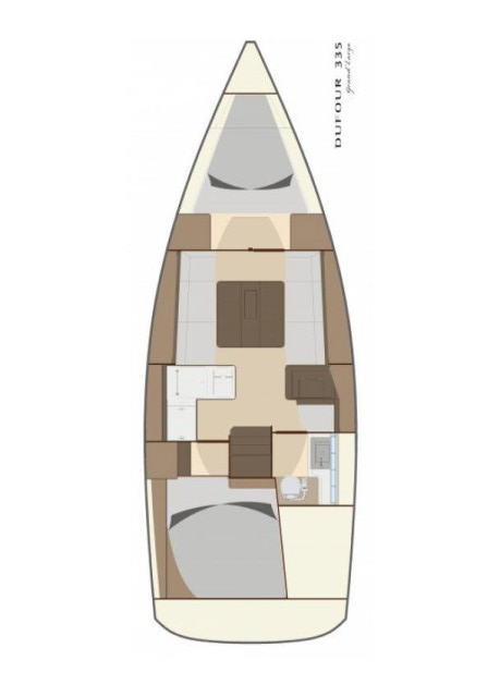 Sailboat rental with or without captain Dufour Primošten