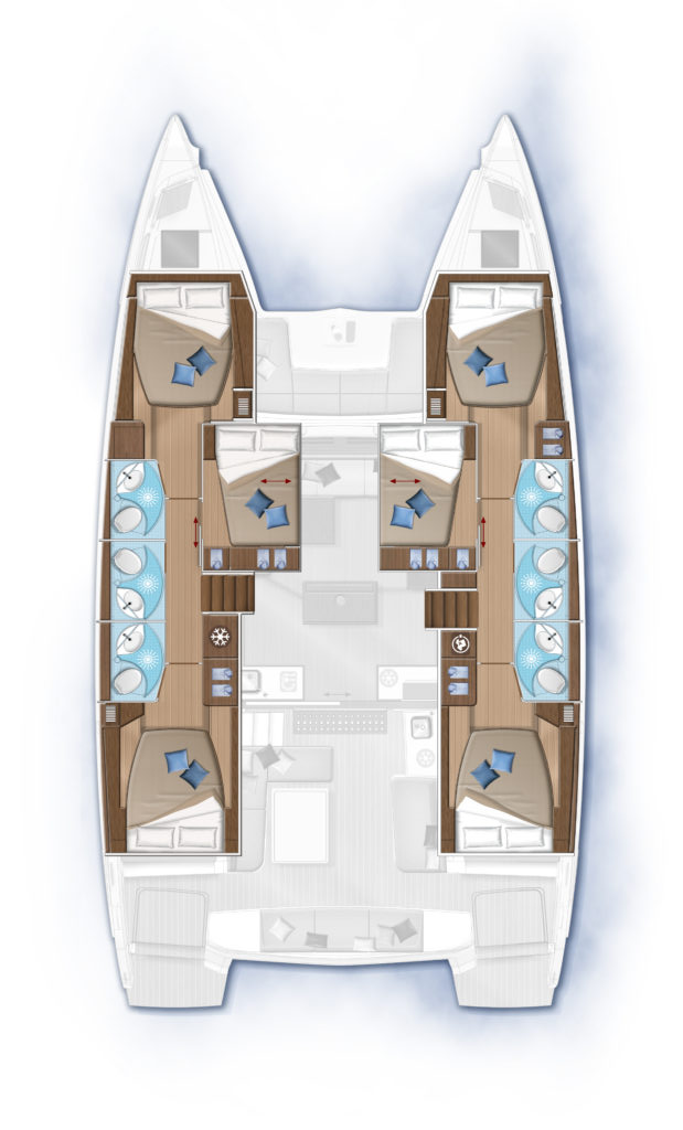 Lagoon Lagoon 50 charter bareboat or captained in  Alimos