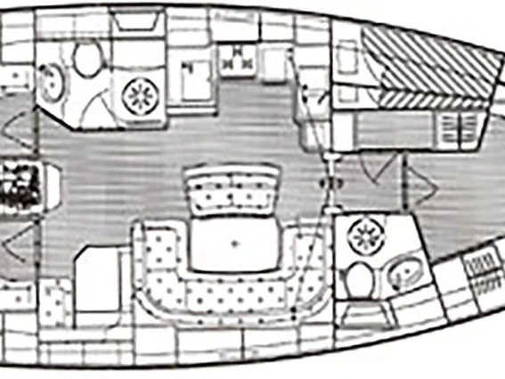 Bareboat Rental Sailboat Bavaria with a boat licence