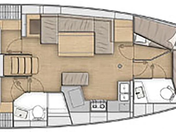 Boat rental Bénéteau Oceanis 40.1 in Bormes-les-Mimosas on Samboat