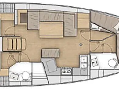 Boat rental Bénéteau Oceanis 40.1 in Bormes-les-Mimosas on Samboat