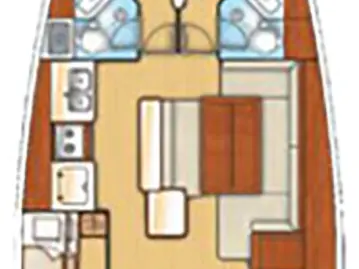 Sailboat rental with or without captain Bénéteau Kalkara