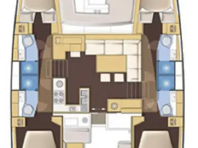 Lagoon Lagoon 450 F in Marmaris on SamBoat