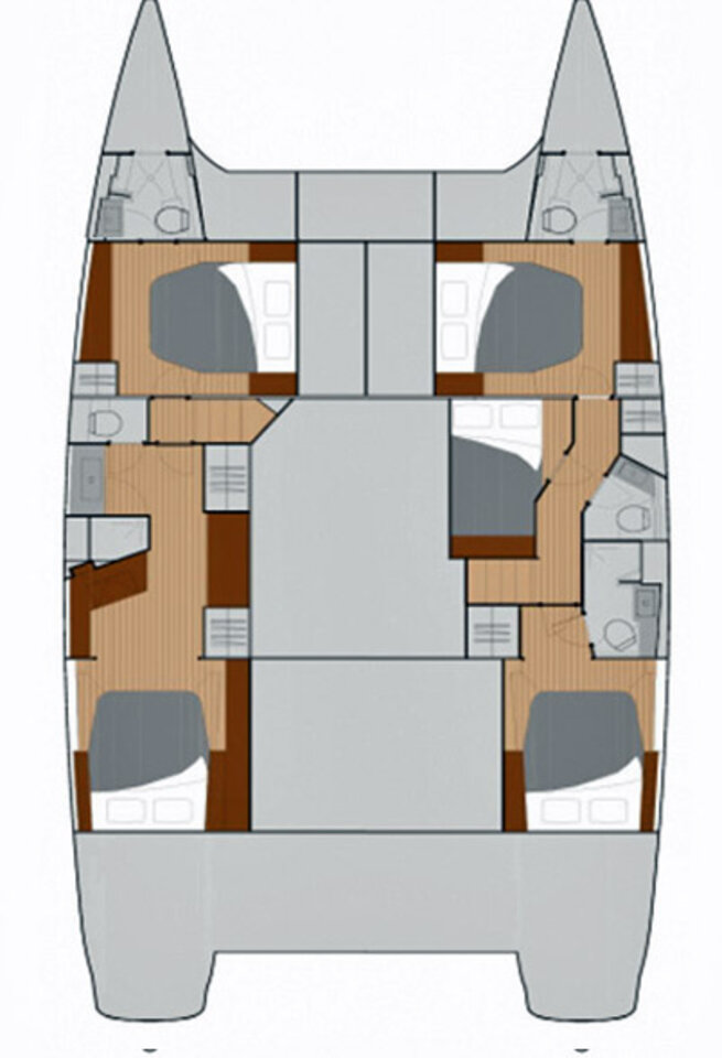 Catamaran rental with or without captain Fountaine Pajot Road Town