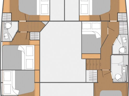 Bareboat Rental Catamaran Fountaine Pajot with a boat licence