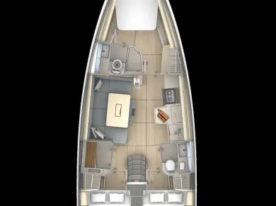 Sailboat rental in Frenchtown - Dufour Dufour 430