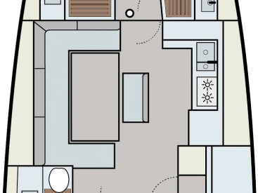 Yacht charter Frenchtown cheap Dufour 470
