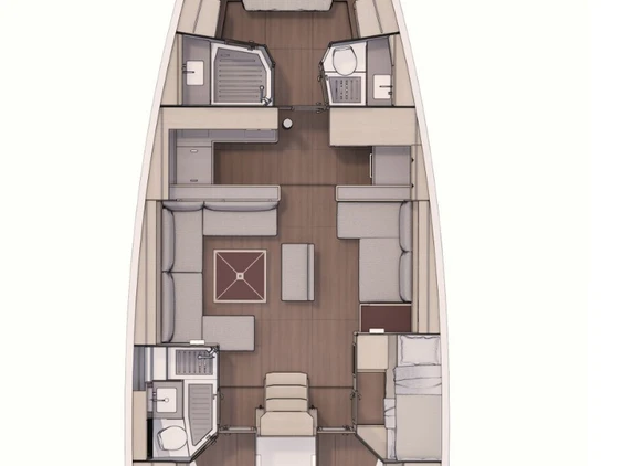 Sailboat rental in Road Town - Dufour Dufour 530