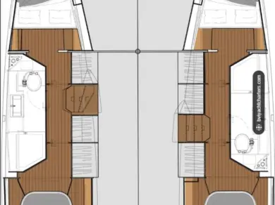 Catamaran rental in Frenchtown - Fountaine Pajot Lucia 40