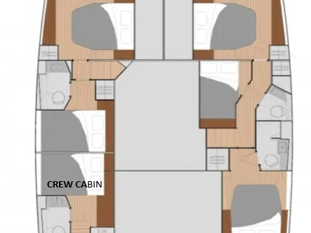 Fountaine Pajot Saba 50 in Belize City on SamBoat