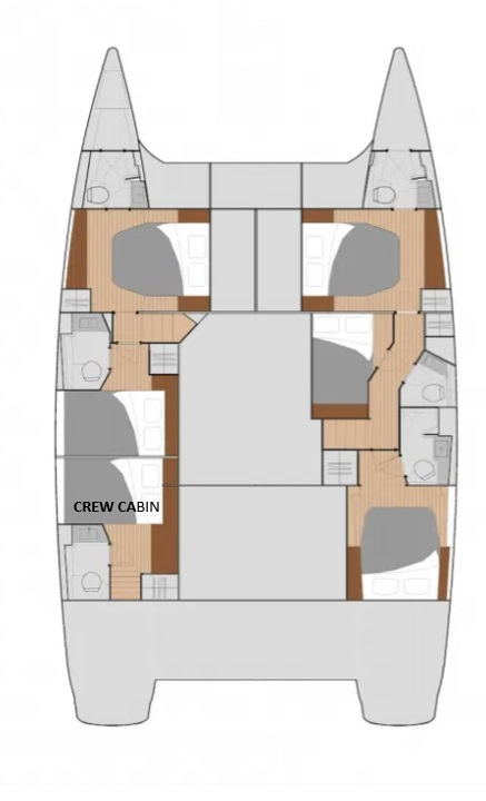 Fountaine Pajot Saba 50 in Belize City on SamBoat