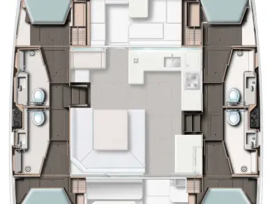 Rent a Leopard Catamarans / Robertson & Caine Leopard 45 Belize City