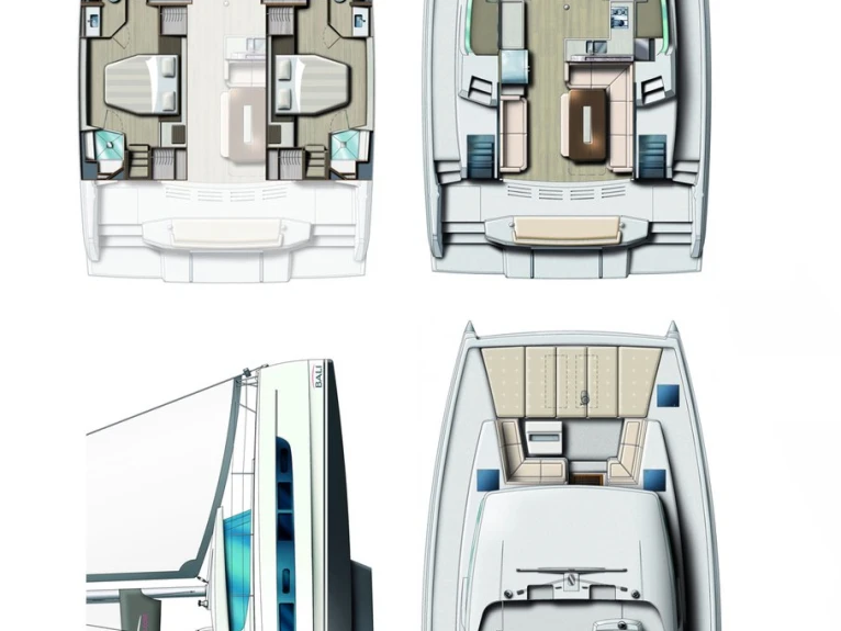 Catamaran for rent Marmaris at the best price