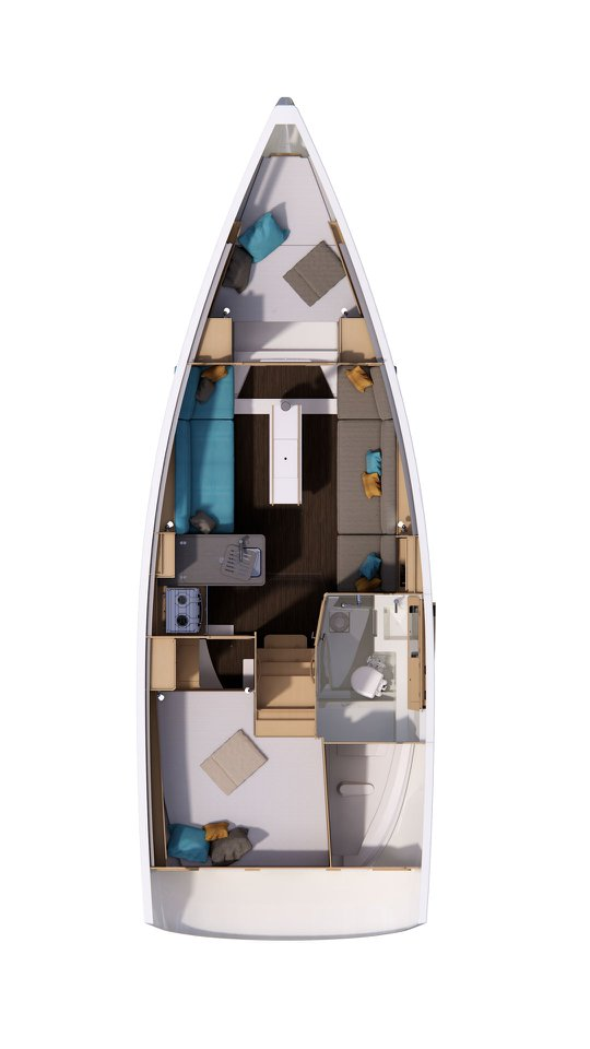 Sailboat for rent Marseille at the best price