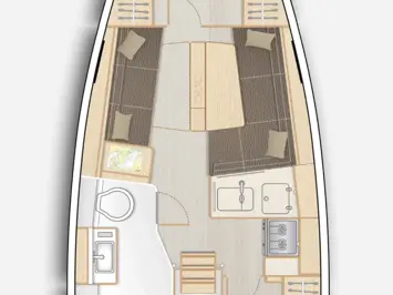 Boat rental Hanse Hanse 348 in Marseille on Samboat